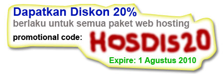 Promo Ulang Tahun IndoSiteHost.com
